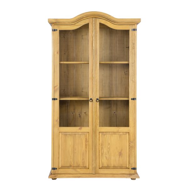Vitrína Rustikal KW 703 borovica 