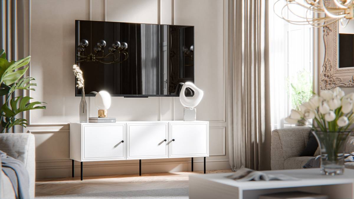 Palazzo bis Tv stolík 150 biely