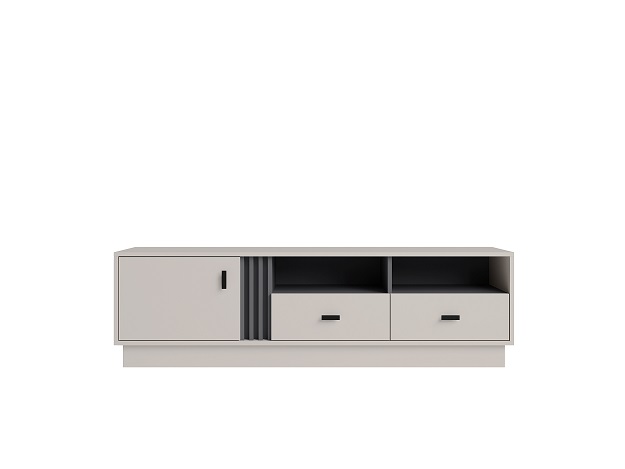 Tv stolík Allmo AL6 kašmír/antracit