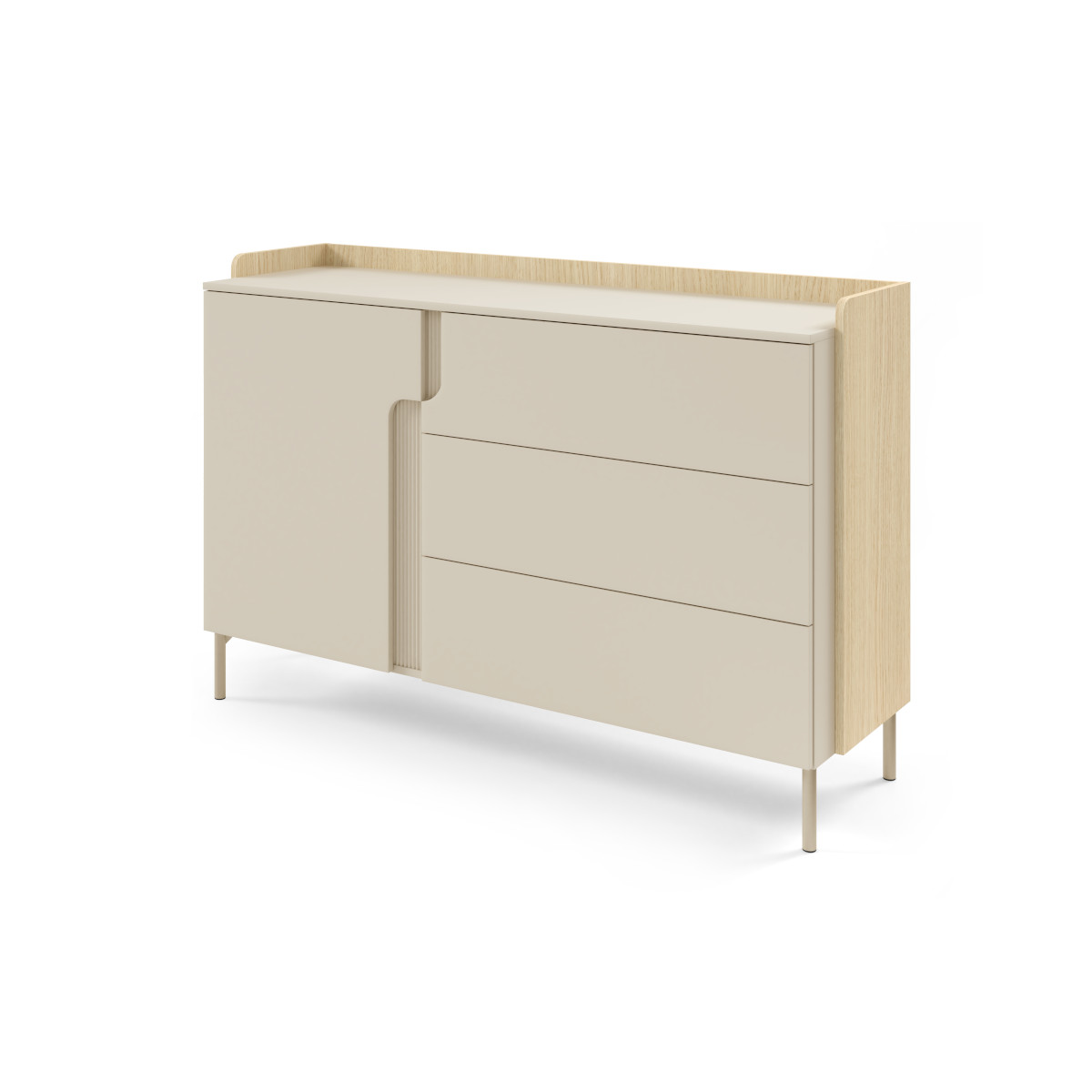 Komoda Positano typ 7 dub/macadamia