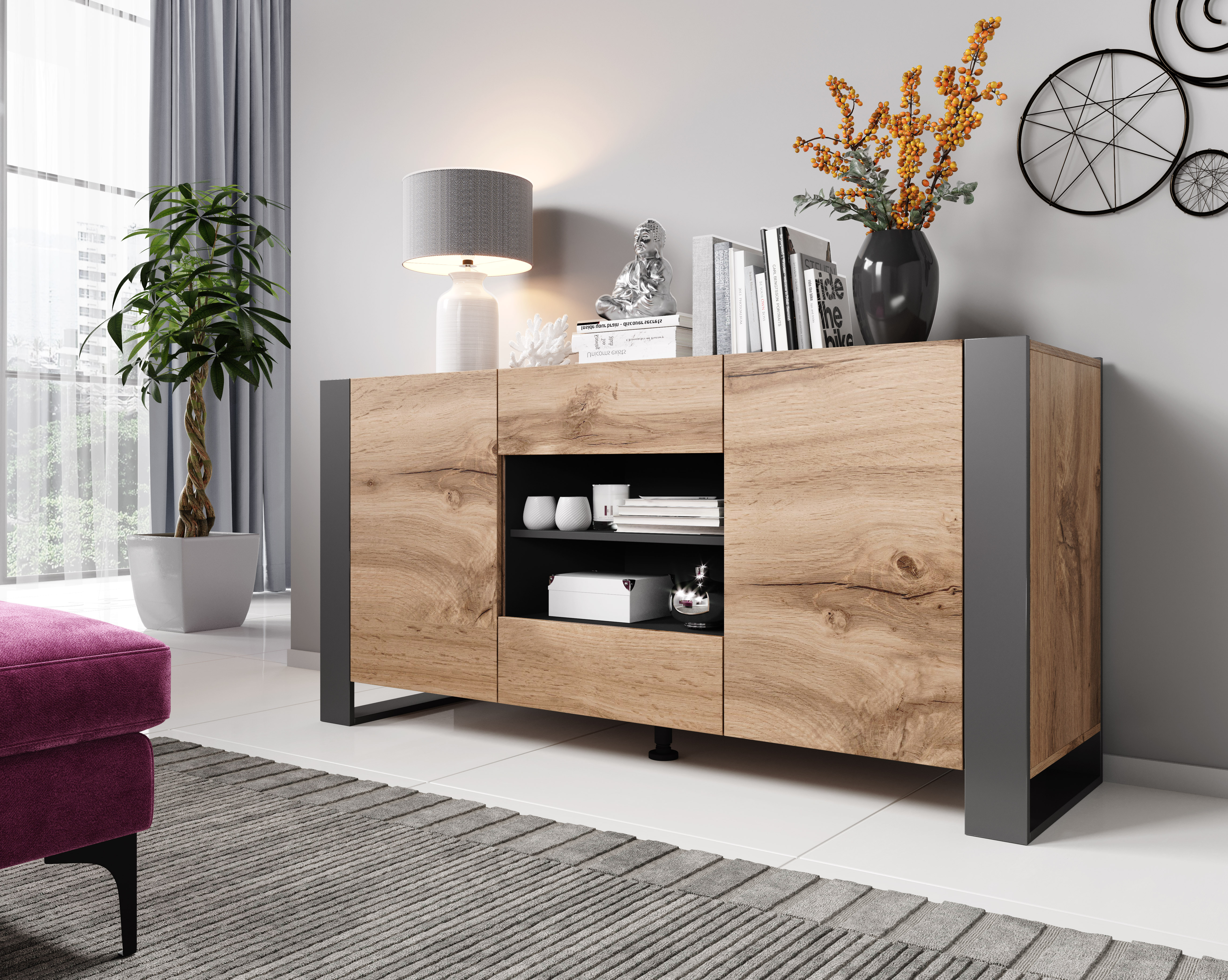 Wood Komoda
